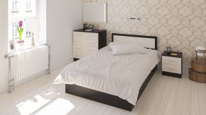 Фиеста Кровать 1200, цвет венге/дуб лоредо, ШхГхВ 123,5х203,5х80 см., сп.м. 1200х2000 мм., без матраса, основание есть в Лабытнанги - labytnangi.ok-mebel.com | фото 5