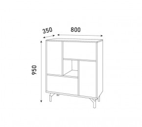 Гостиная Лабиринт (Модульная) в Лабытнанги - labytnangi.ok-mebel.com | фото 7