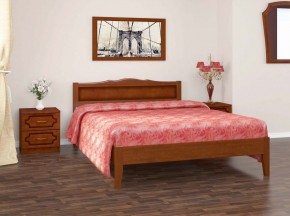 КАРИНА-7 Кровать из массива  (Орех) в Лабытнанги - labytnangi.ok-mebel.com | фото