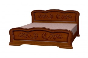 КАРИНА-8 Кровать из массива (Орех) в Лабытнанги - labytnangi.ok-mebel.com | фото 2