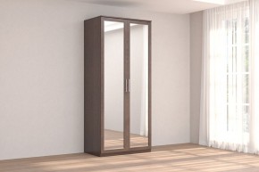 Кэт-4 Шкаф 2-х ств (2 дв зерк) (МДФ Венге) в Лабытнанги - labytnangi.ok-mebel.com | фото