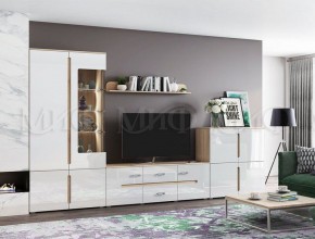 КИМ Шкаф с подсветкой (белый) в Лабытнанги - labytnangi.ok-mebel.com | фото 7