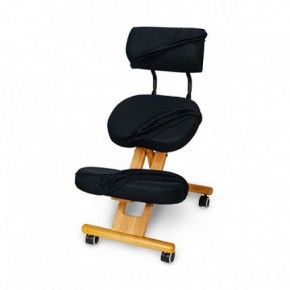 Коленный стул со спинкой Smartstool KW02В + Чехлы в Лабытнанги - labytnangi.ok-mebel.com | фото 1
