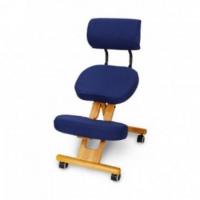 Коленный стул со спинкой Smartstool KW02В + Чехлы в Лабытнанги - labytnangi.ok-mebel.com | фото 3