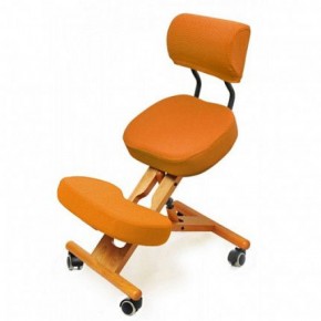 Коленный стул со спинкой Smartstool KW02В + Чехлы в Лабытнанги - labytnangi.ok-mebel.com | фото 4