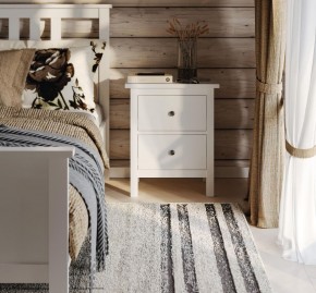 Комод 02 Кантри белый с двумя ящиками в Лабытнанги - labytnangi.ok-mebel.com | фото 4
