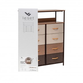 Комод Leset Локи 8 ящ. с полкой в Лабытнанги - labytnangi.ok-mebel.com | фото 10