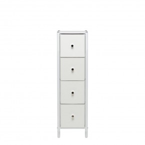 Комод Leset Нирита/Хайди узкий 4 ящика в Лабытнанги - labytnangi.ok-mebel.com | фото