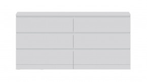 Комод Варма 6Д большой с шестью выдвижными ящиками, цвет белый в Лабытнанги - labytnangi.ok-mebel.com | фото 2