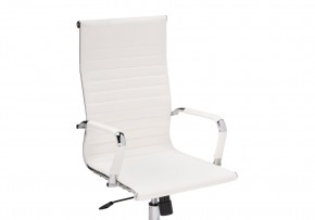 Компьютерное кресло Reus pu white / chrome в Лабытнанги - labytnangi.ok-mebel.com | фото 6