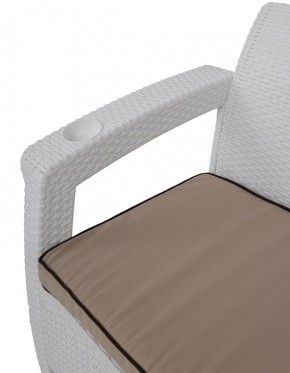 Комплект кресел Yalta Double Seat (Ялта) белый в Лабытнанги - labytnangi.ok-mebel.com | фото 4