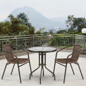 Комплект мебели Асоль-7 TLH-037B/TLH-060 brown-2pcs в Лабытнанги - labytnangi.ok-mebel.com | фото 2