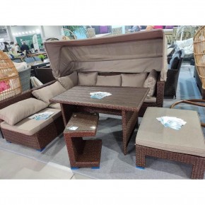 Комплект мебели с диваном AFM-320B-T320 Brown в Лабытнанги - labytnangi.ok-mebel.com | фото 2