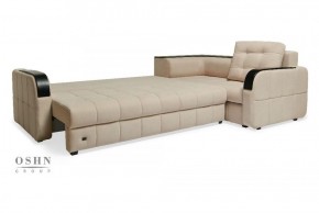Комплект мягкой мебели Остин Garcia Ivory (Рогожка) Угловой + 1 кресло в Лабытнанги - labytnangi.ok-mebel.com | фото 3