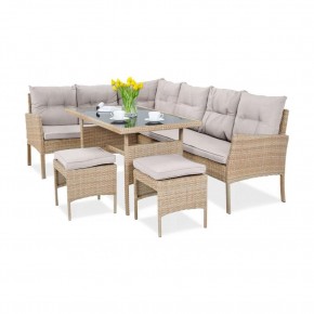 Комплект плетеной мебели AFM-107B Beige (3 кор.) в Лабытнанги - labytnangi.ok-mebel.com | фото 3