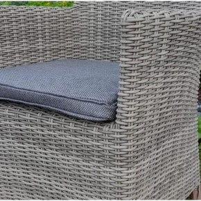 Комплект плетеной мебели AM-395C/T395 Grey 4Pcs (4+1) в Лабытнанги - labytnangi.ok-mebel.com | фото 3