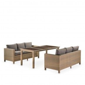 Комплект плетеной мебели T365/S65B-W65 Light Brown в Лабытнанги - labytnangi.ok-mebel.com | фото 1
