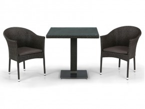 Комплект плетеной мебели T605SWT/Y350B-W53 Brown в Лабытнанги - labytnangi.ok-mebel.com | фото