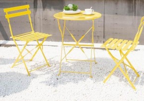 Комплект садовой мебели OTS-001R (стол + 2 стула) металл в Лабытнанги - labytnangi.ok-mebel.com | фото 10