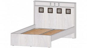 КОСТА-РИКА Кровать 1200 с основанием (анкор светлый) в Лабытнанги - labytnangi.ok-mebel.com | фото