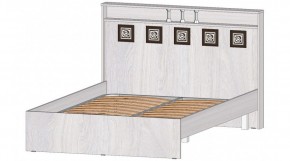 КОСТА-РИКА Кровать 1400 с основанием (анкор светлый) в Лабытнанги - labytnangi.ok-mebel.com | фото