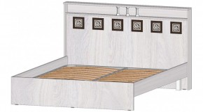КОСТА-РИКА Кровать 1600 с основанием (анкор светлый) в Лабытнанги - labytnangi.ok-mebel.com | фото