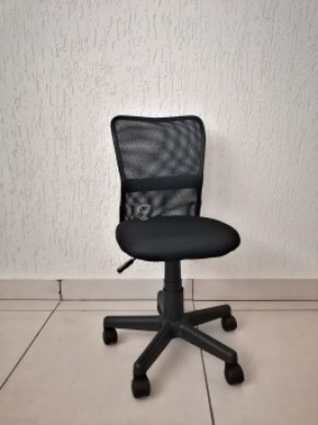 Кресло Barneo K-401 детское (черная ткань/сетка) в Лабытнанги - labytnangi.ok-mebel.com | фото
