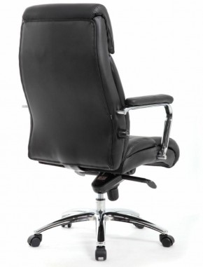 Кресло BRABIX PREMIUM "Phaeton EX-502" (кожа с компаньоном, хром, черное) 530882 в Лабытнанги - labytnangi.ok-mebel.com | фото 4