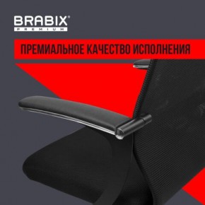 Кресло BRABIX PREMIUM "Ultimate EX-801" хром, плотная двойная сетка Х2, черное, 532917 в Лабытнанги - labytnangi.ok-mebel.com | фото 3