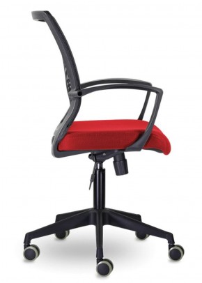 Кресло BRABIX "Wings MG-309", пластик черный, сетка, черное/красное, 532014 в Лабытнанги - labytnangi.ok-mebel.com | фото 2