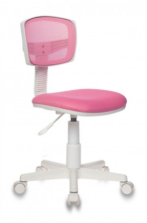 Кресло детское Бюрократ CH-W299/PK/TW-13A розовый в Лабытнанги - labytnangi.ok-mebel.com | фото 1