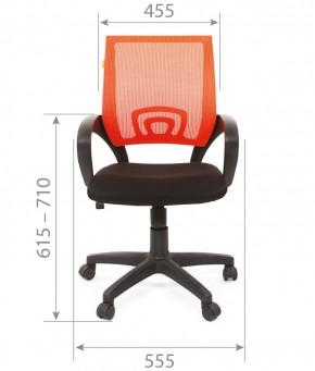 Кресло для оператора CHAIRMAN 696 black (ткань TW-11/сетка TW-01) в Лабытнанги - labytnangi.ok-mebel.com | фото 4