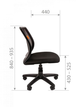 Кресло для оператора CHAIRMAN 699 Б/Л (ткань стандарт/сетка TW-01) в Лабытнанги - labytnangi.ok-mebel.com | фото 7