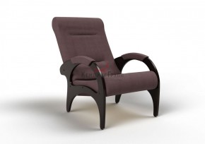 Кресло для отдыха Римини 19-Т-КМ (ткань/венге) КОФЕ С МОЛОКОМ в Лабытнанги - labytnangi.ok-mebel.com | фото 1