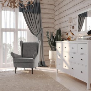 Кресло для отдыха Вало серый, ткань рогожка в Лабытнанги - labytnangi.ok-mebel.com | фото 2
