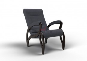 Кресло для отдыха Зельден 20-Т-ГР (ткань/венге) ГРАФИТ в Лабытнанги - labytnangi.ok-mebel.com | фото 1