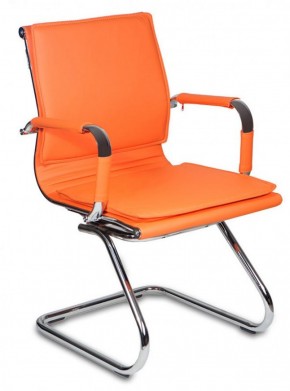 Кресло для посетителя Бюрократ CH-993-Low-V/orange оранжевый в Лабытнанги - labytnangi.ok-mebel.com | фото