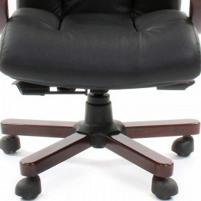 Кресло для руководителя Chairman 421 черный/орех темный, черный в Лабытнанги - labytnangi.ok-mebel.com | фото 4