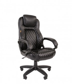 Кресло для руководителя  CHAIRMAN 432 (Экокожа черная) в Лабытнанги - labytnangi.ok-mebel.com | фото 1