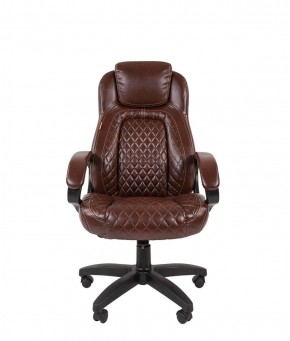 Кресло для руководителя  CHAIRMAN 432 (Экокожа коричневая) в Лабытнанги - labytnangi.ok-mebel.com | фото 2