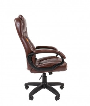 Кресло для руководителя  CHAIRMAN 432 (Экокожа коричневая) в Лабытнанги - labytnangi.ok-mebel.com | фото 3