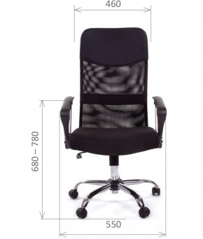 Кресло для руководителя CHAIRMAN 610 N (15-21 черный/сетка черный) в Лабытнанги - labytnangi.ok-mebel.com | фото 4