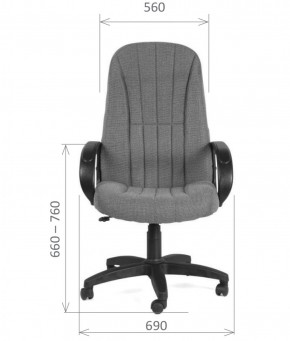 Кресло для руководителя  CHAIRMAN 685 СТ (ткань стандарт 10-356 черная) в Лабытнанги - labytnangi.ok-mebel.com | фото 5