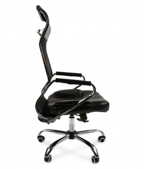 Кресло для руководителя CHAIRMAN 700 (Сетка) Черное в Лабытнанги - labytnangi.ok-mebel.com | фото 3