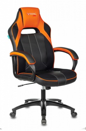 Кресло игровое Бюрократ VIKING 2 AERO ORANGE черный/оранжевый в Лабытнанги - labytnangi.ok-mebel.com | фото