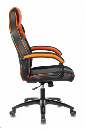 Кресло игровое Бюрократ VIKING 2 AERO ORANGE черный/оранжевый в Лабытнанги - labytnangi.ok-mebel.com | фото 3