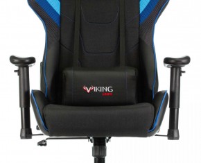 Кресло игровое Бюрократ VIKING 4 AERO BLUE черный/синий в Лабытнанги - labytnangi.ok-mebel.com | фото 7