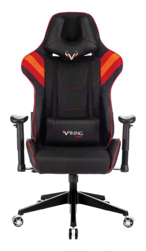 Кресло игровое Бюрократ VIKING 4 AERO RED черный/красный в Лабытнанги - labytnangi.ok-mebel.com | фото 3