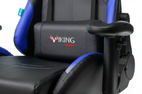 Кресло игровое Бюрократ VIKING 5 AERO BLUE черный/синий в Лабытнанги - labytnangi.ok-mebel.com | фото 7