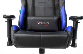 Кресло игровое Бюрократ VIKING 5 AERO BLUE черный/синий в Лабытнанги - labytnangi.ok-mebel.com | фото 9